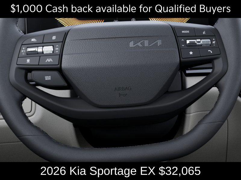 new 2026 Kia Sportage car, priced at $32,065