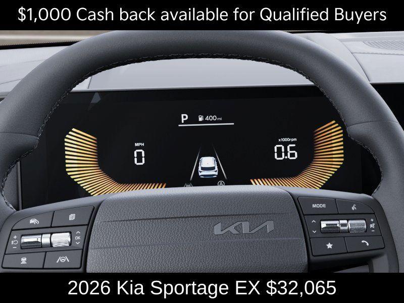 new 2026 Kia Sportage car, priced at $32,065