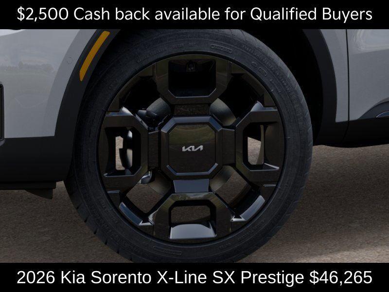 new 2026 Kia Sorento car, priced at $46,265