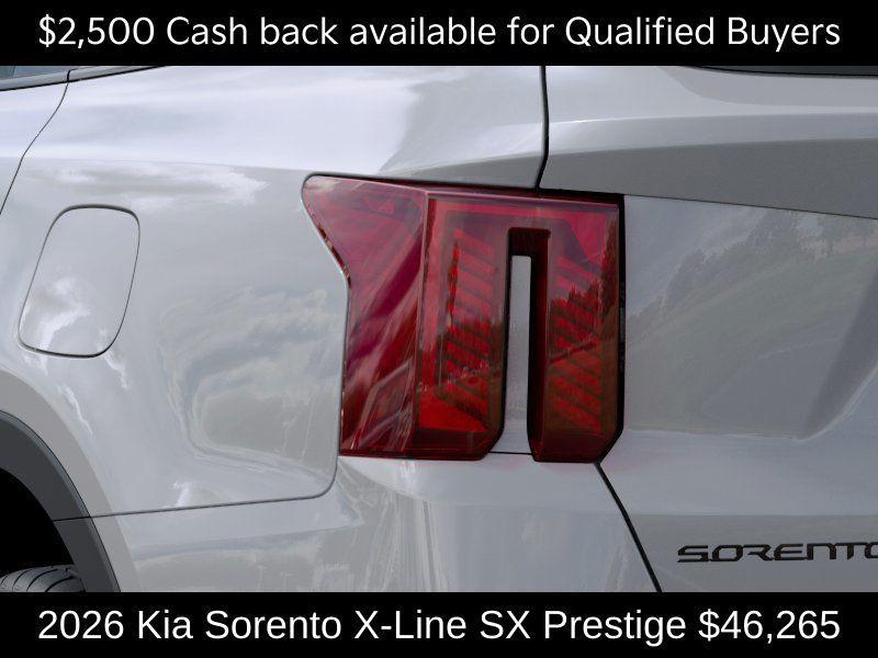 new 2026 Kia Sorento car, priced at $46,265