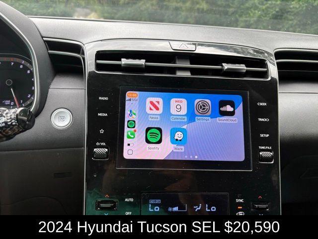 used 2024 Hyundai Tucson car, priced at $20,590