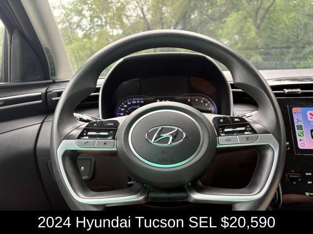 used 2024 Hyundai Tucson car, priced at $20,590