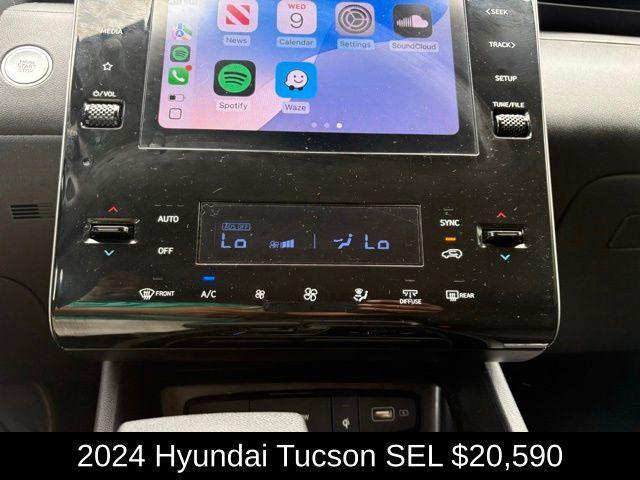 used 2024 Hyundai Tucson car, priced at $20,590