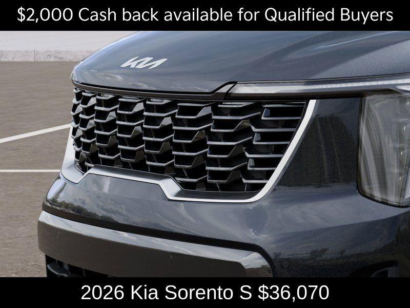 new 2026 Kia Sorento car, priced at $36,070