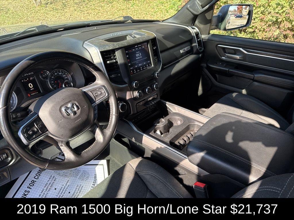 used 2019 Ram 1500 car, priced at $21,737
