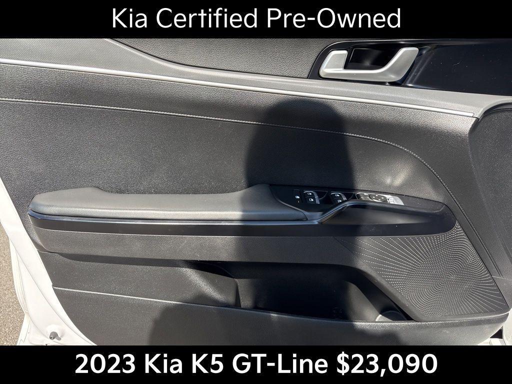 used 2023 Kia K5 car, priced at $23,090