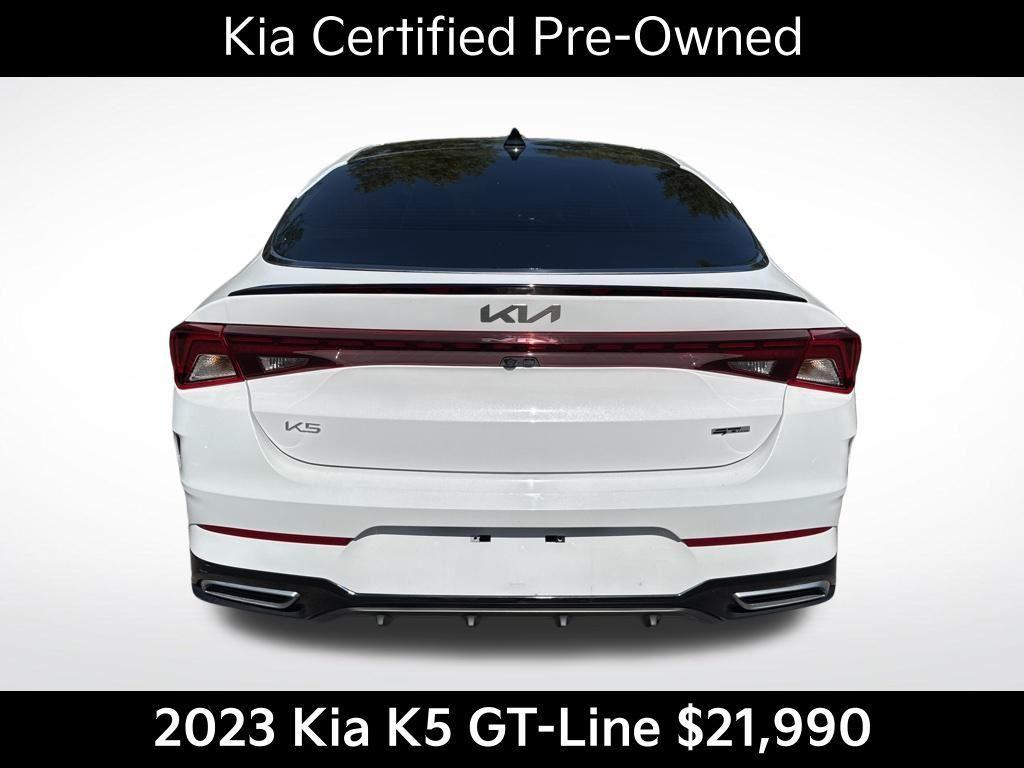 used 2023 Kia K5 car, priced at $21,990