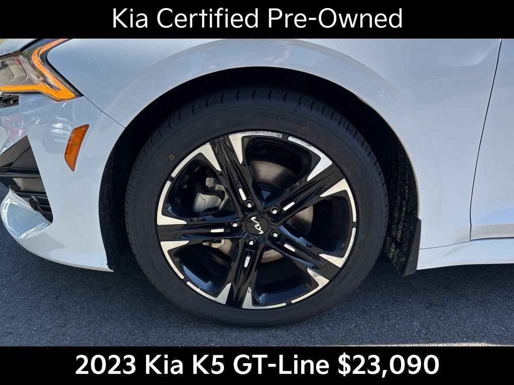 used 2023 Kia K5 car, priced at $23,090