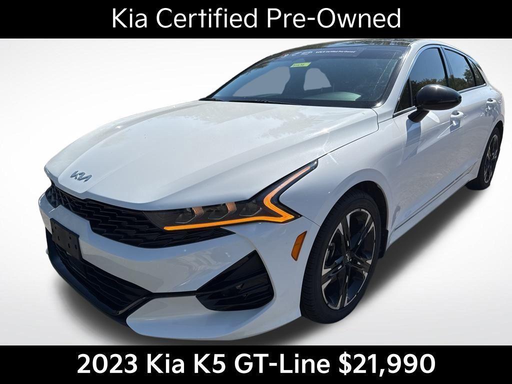 used 2023 Kia K5 car, priced at $21,990