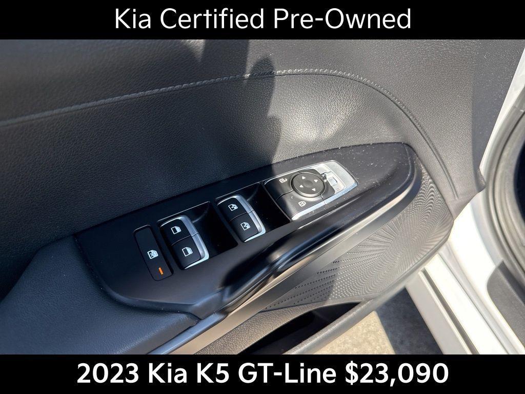 used 2023 Kia K5 car, priced at $23,090