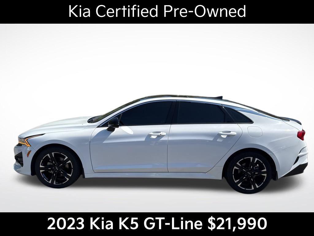 used 2023 Kia K5 car, priced at $21,990