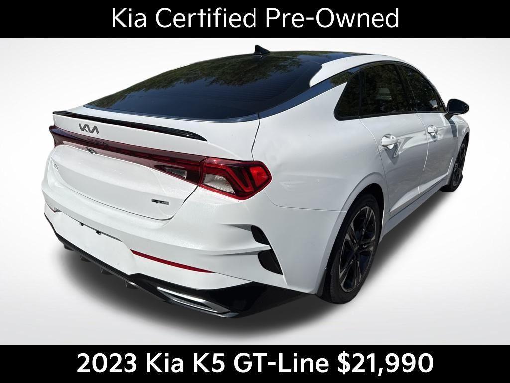 used 2023 Kia K5 car, priced at $21,990