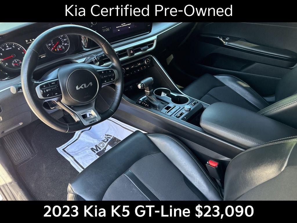 used 2023 Kia K5 car, priced at $23,090