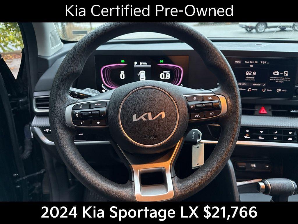 used 2024 Kia Sportage car, priced at $21,766