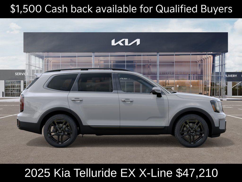 new 2025 Kia Telluride car, priced at $47,210
