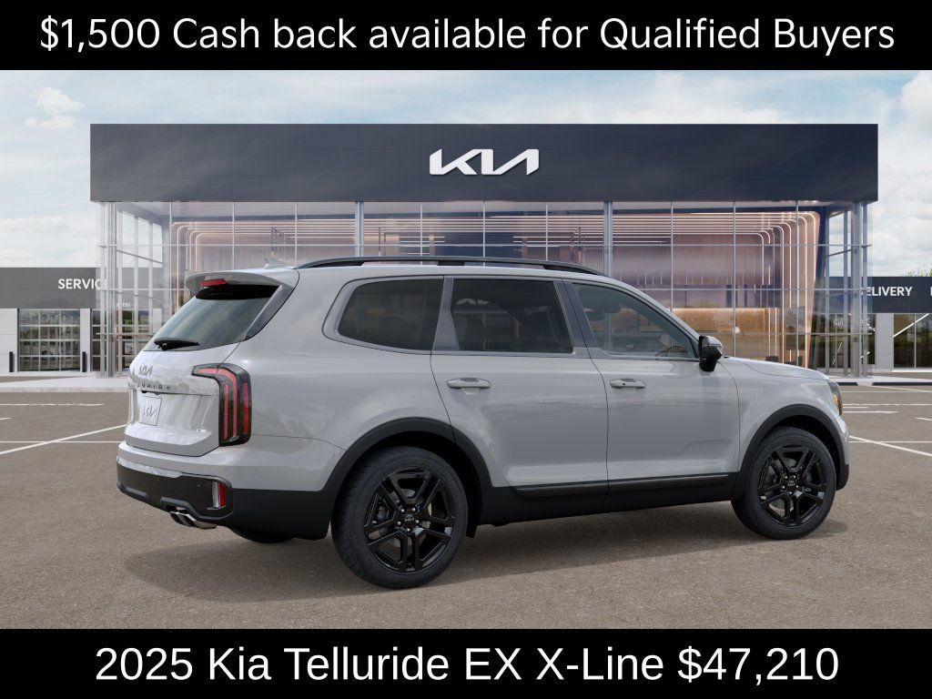 new 2025 Kia Telluride car, priced at $47,210