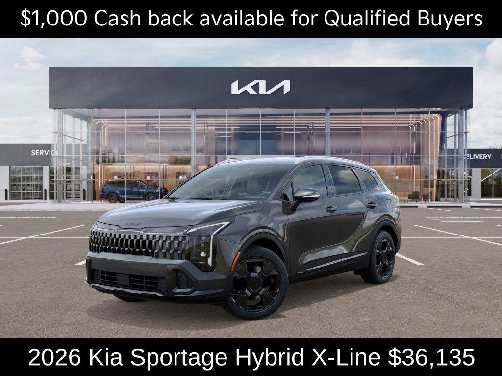 new 2026 Kia Sportage Hybrid car, priced at $36,135