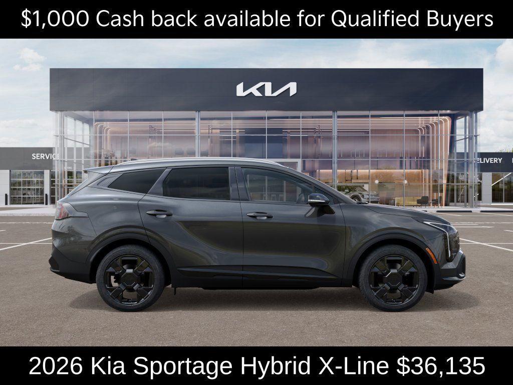 new 2026 Kia Sportage Hybrid car, priced at $36,135