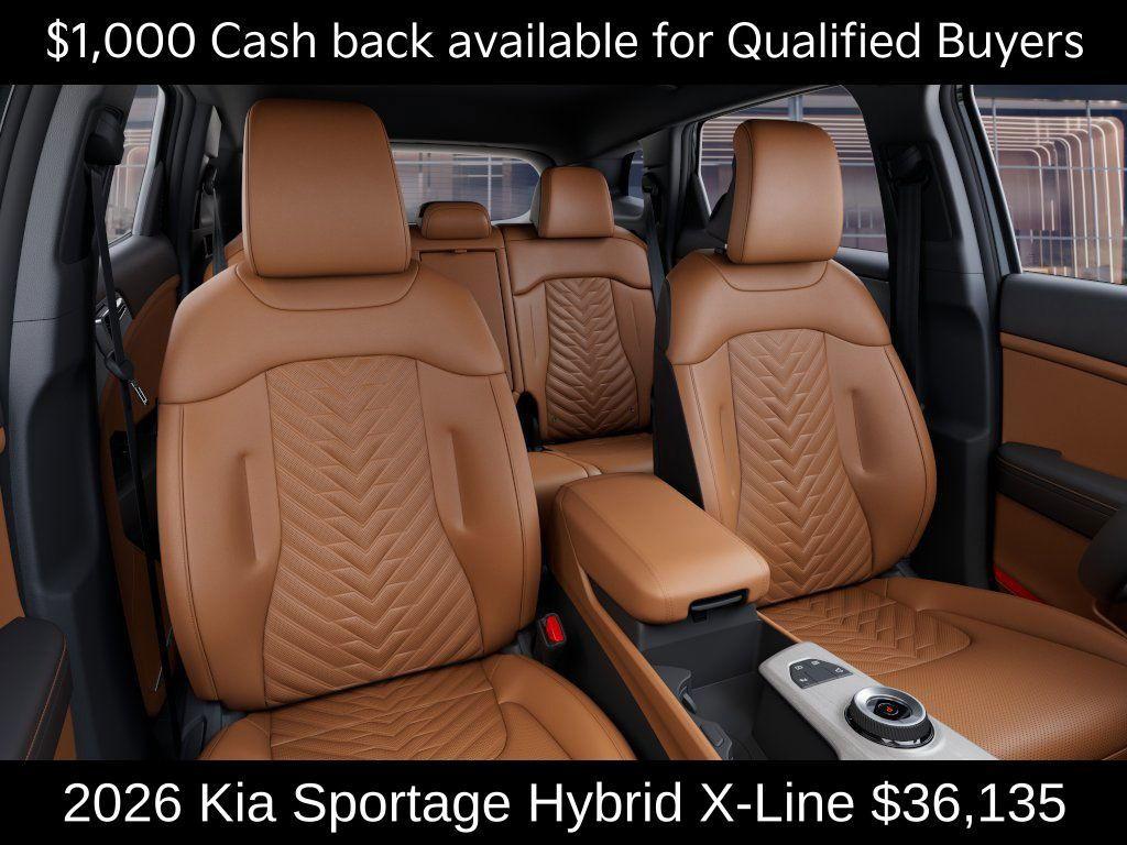 new 2026 Kia Sportage Hybrid car, priced at $36,135
