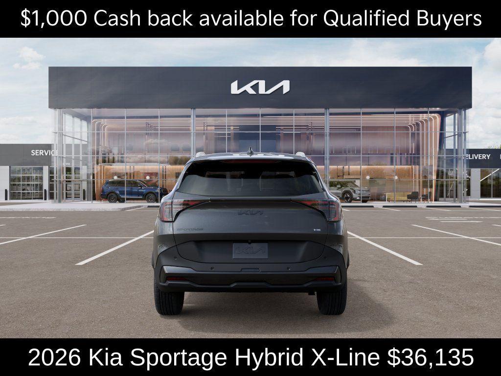 new 2026 Kia Sportage Hybrid car, priced at $36,135
