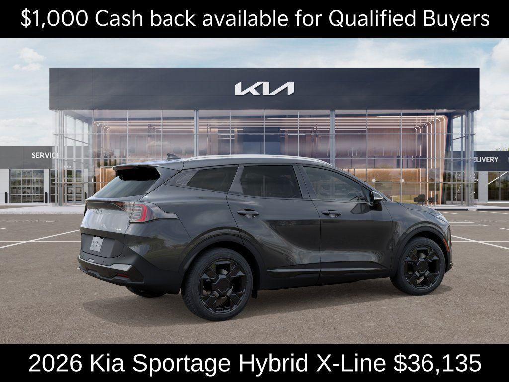 new 2026 Kia Sportage Hybrid car, priced at $36,135
