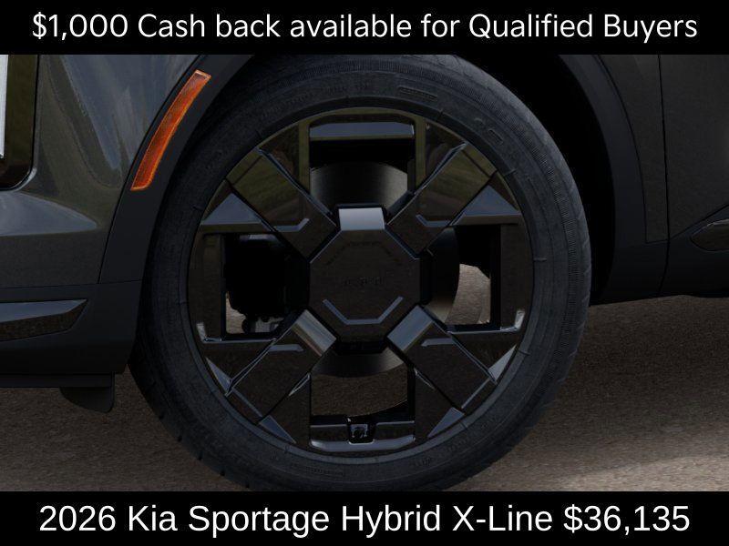 new 2026 Kia Sportage Hybrid car, priced at $36,135