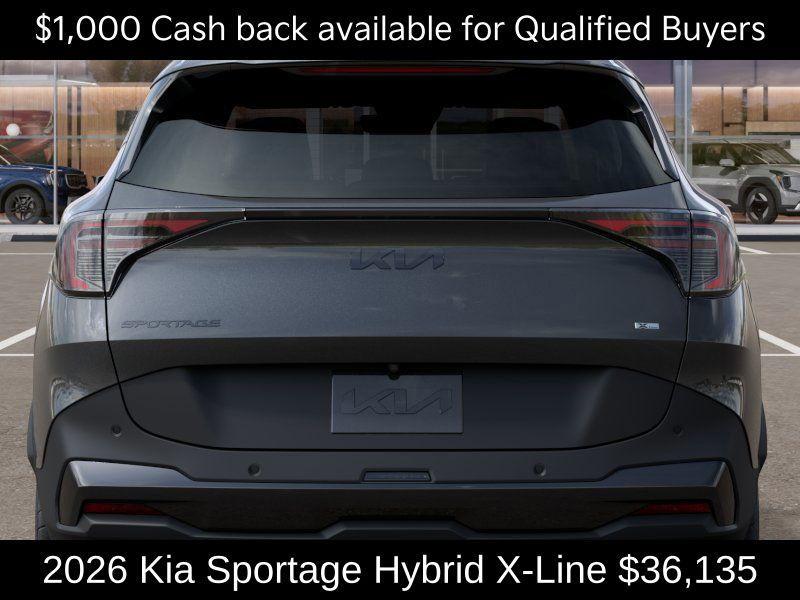 new 2026 Kia Sportage Hybrid car, priced at $36,135