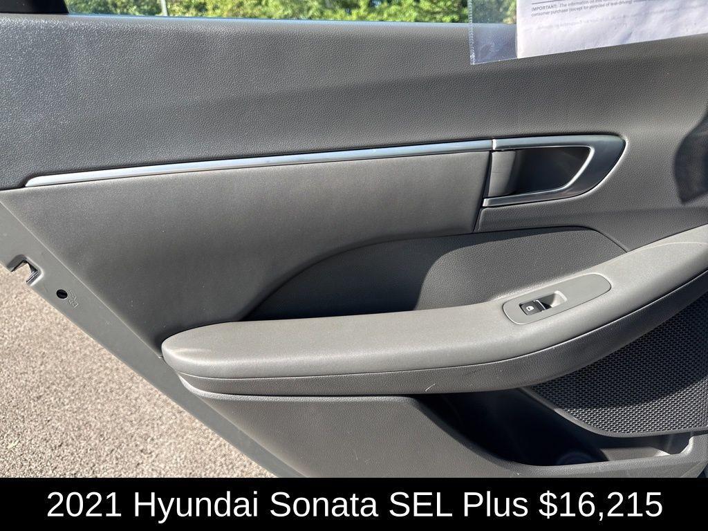 used 2021 Hyundai Sonata car, priced at $16,215