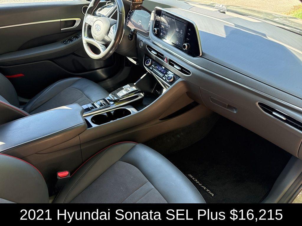 used 2021 Hyundai Sonata car, priced at $16,215