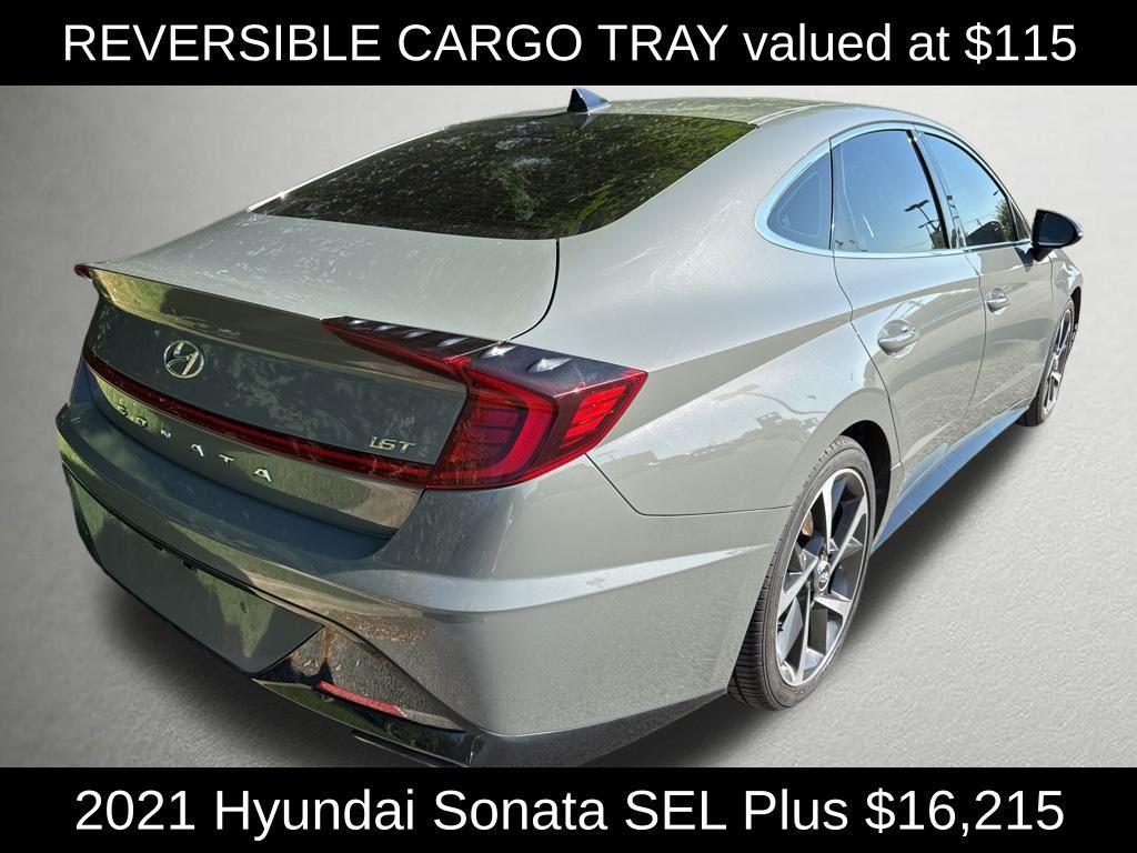 used 2021 Hyundai Sonata car, priced at $16,215