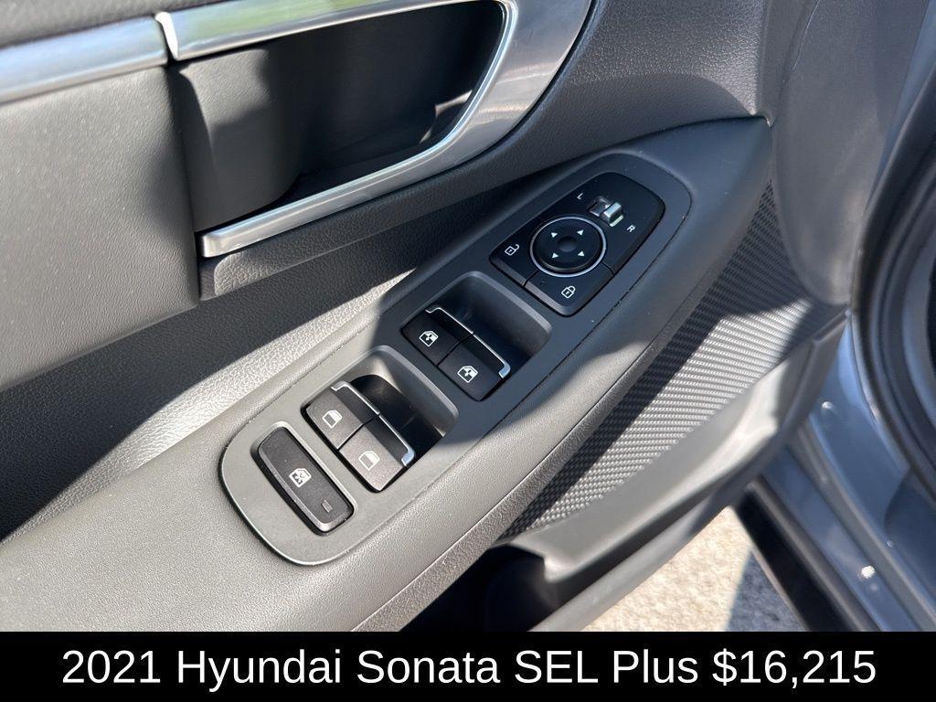 used 2021 Hyundai Sonata car, priced at $16,215