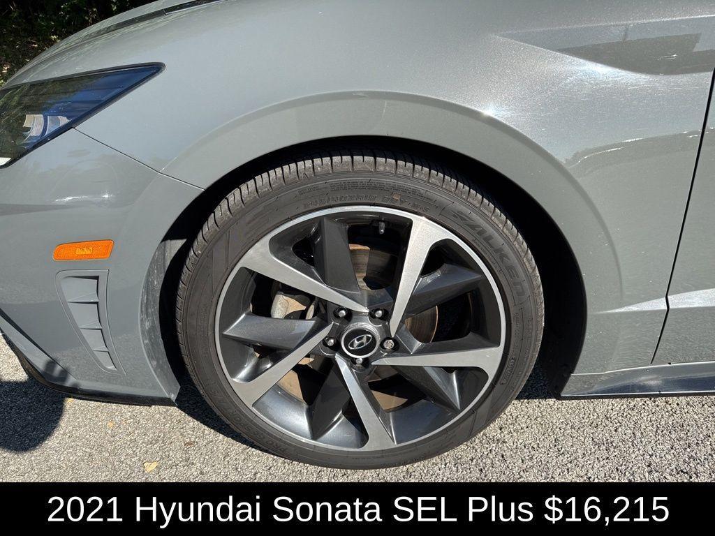 used 2021 Hyundai Sonata car, priced at $16,215