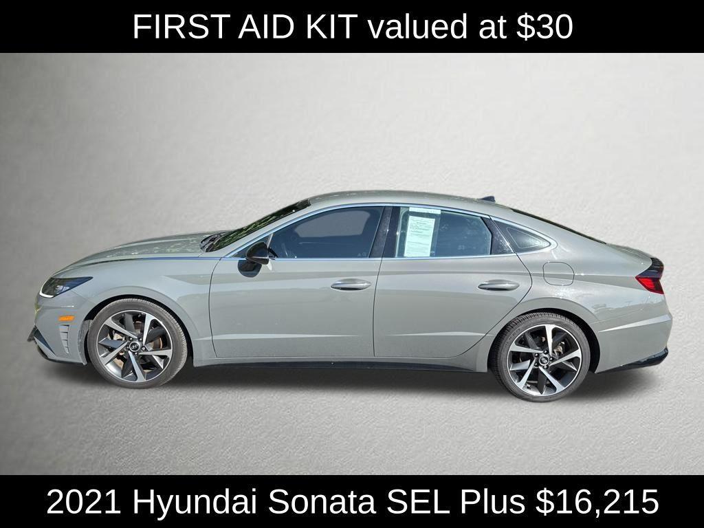 used 2021 Hyundai Sonata car, priced at $16,215