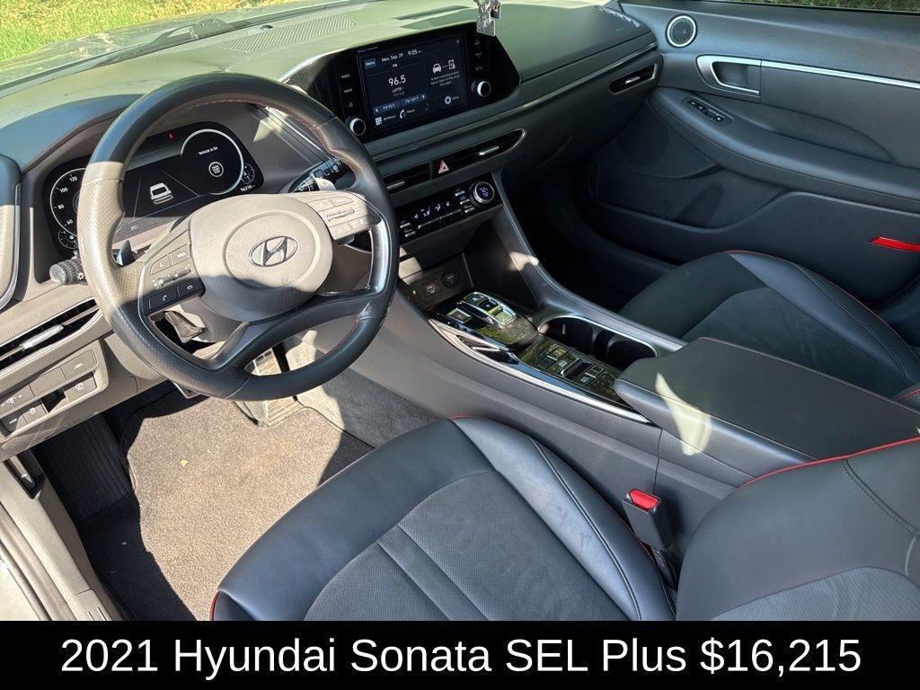 used 2021 Hyundai Sonata car, priced at $16,215