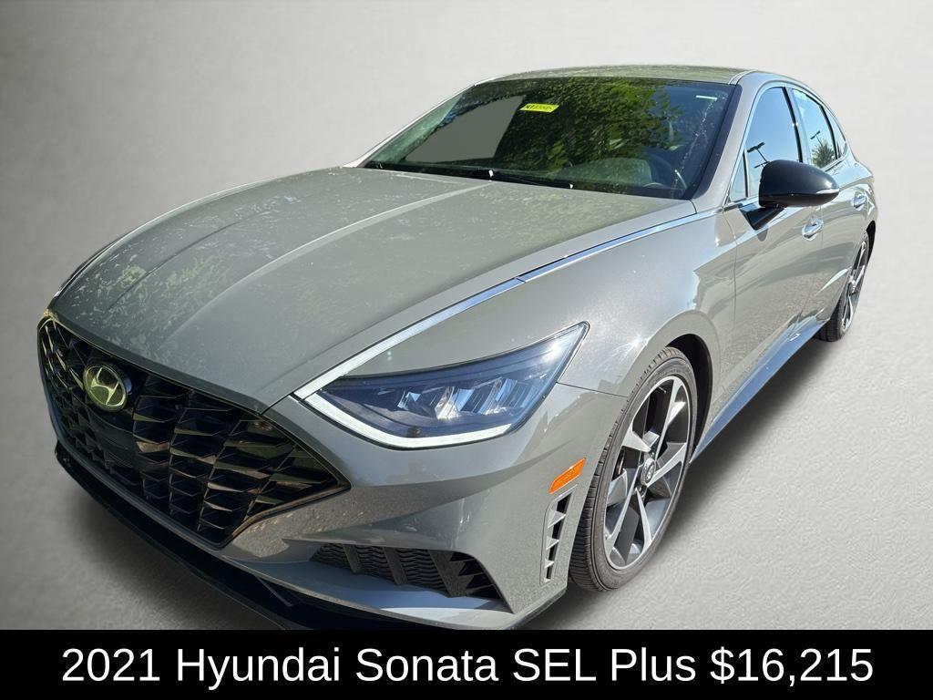 used 2021 Hyundai Sonata car, priced at $16,215