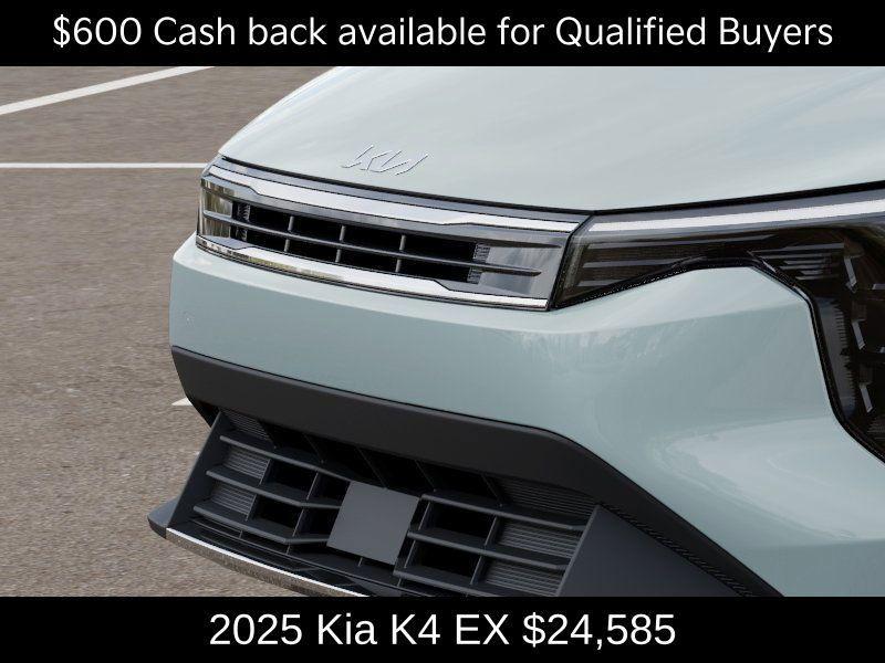 new 2025 Kia K4 car, priced at $24,585