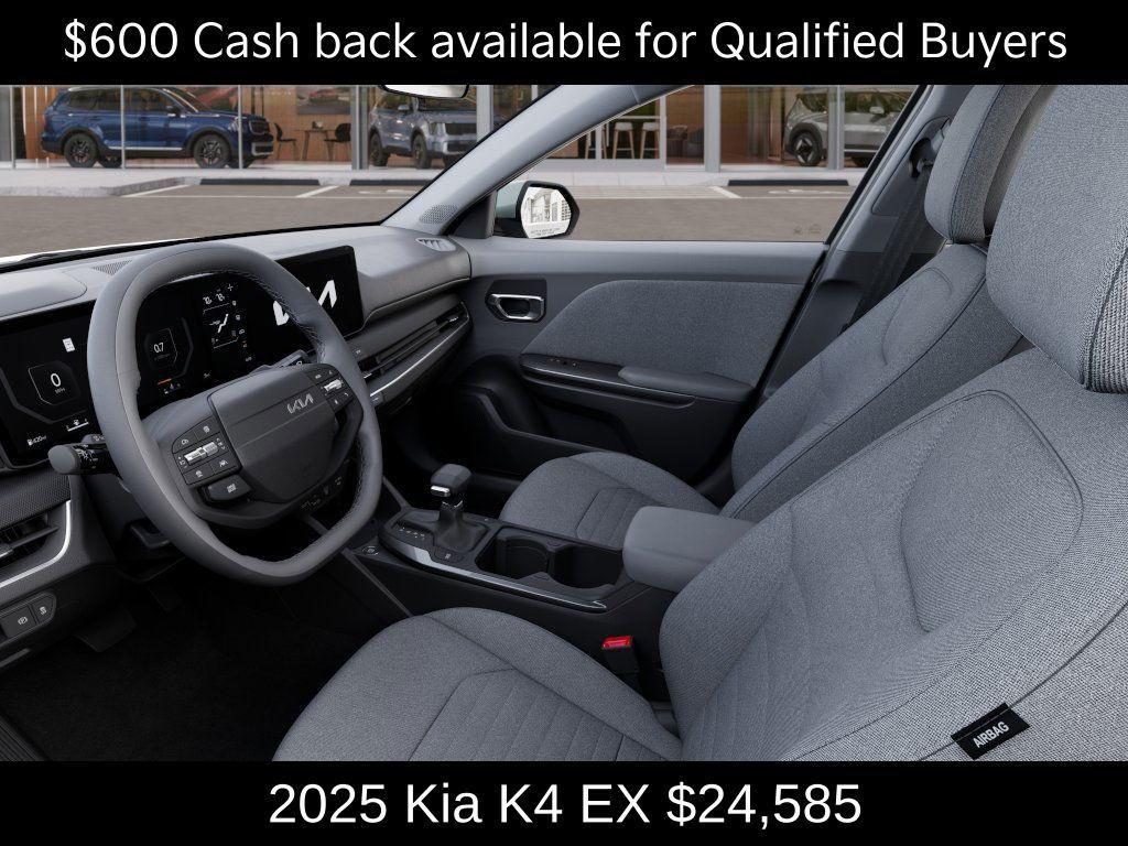 new 2025 Kia K4 car, priced at $24,585