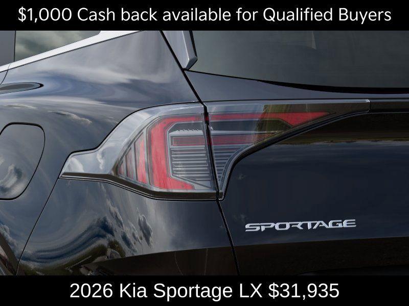 new 2026 Kia Sportage car, priced at $31,935