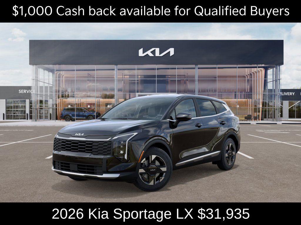 new 2026 Kia Sportage car, priced at $31,935