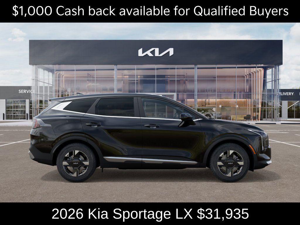 new 2026 Kia Sportage car, priced at $31,935