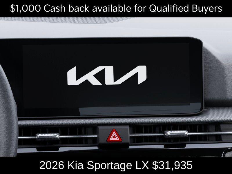 new 2026 Kia Sportage car, priced at $31,935