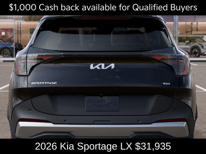 new 2026 Kia Sportage car, priced at $31,935