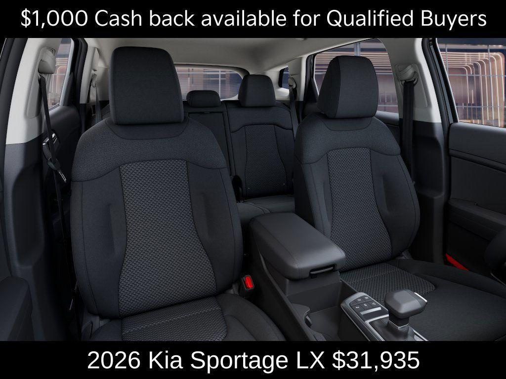 new 2026 Kia Sportage car, priced at $31,935