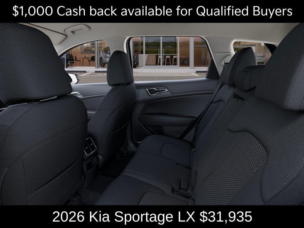 new 2026 Kia Sportage car, priced at $31,935