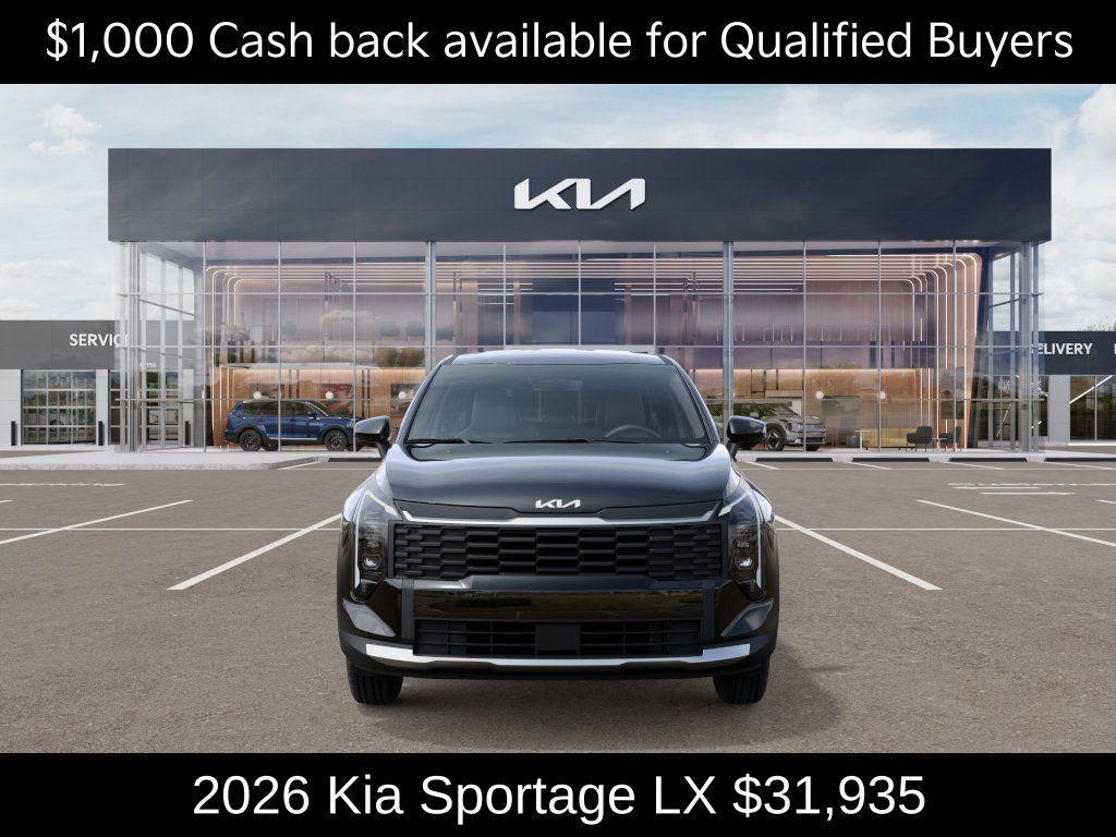 new 2026 Kia Sportage car, priced at $31,935