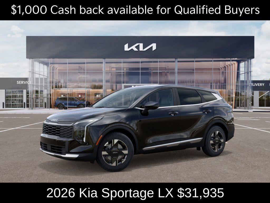 new 2026 Kia Sportage car, priced at $31,935