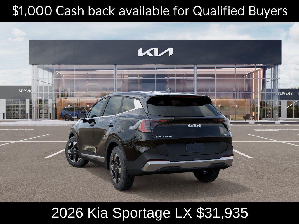 new 2026 Kia Sportage car, priced at $31,935