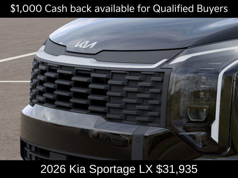 new 2026 Kia Sportage car, priced at $31,935