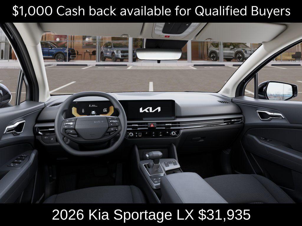 new 2026 Kia Sportage car, priced at $31,935