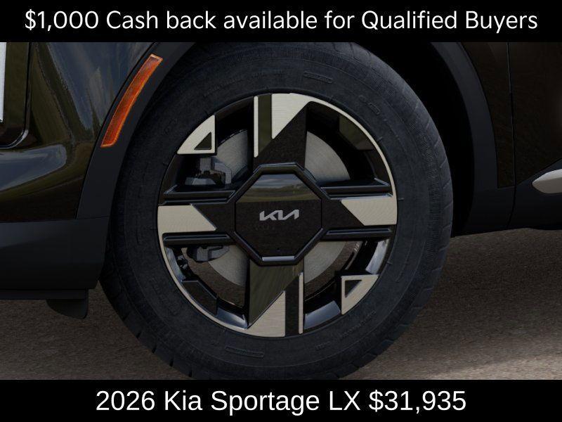 new 2026 Kia Sportage car, priced at $31,935